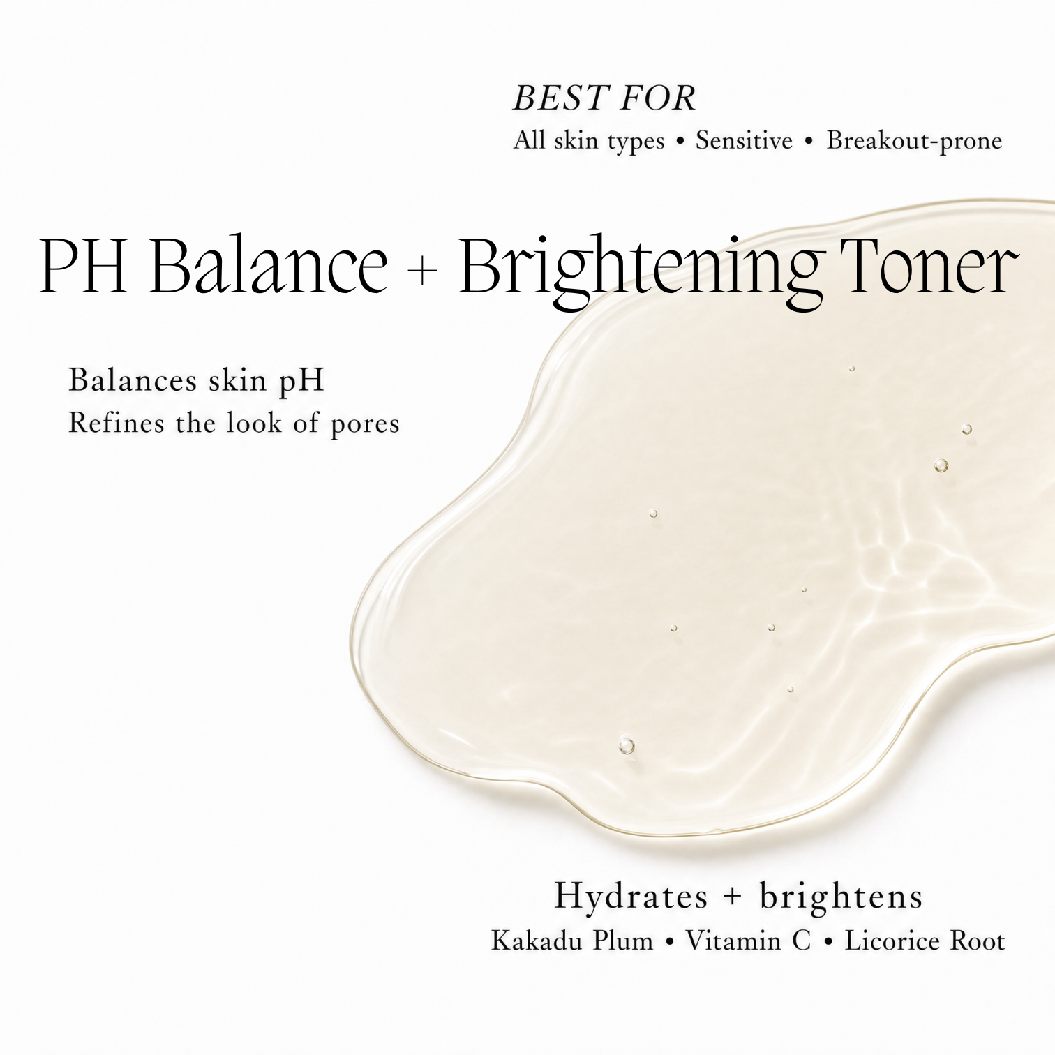 pH Balance & Brightening Toner *