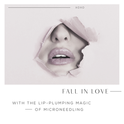 Fall In Love With The Lip-Plumping Magic - 1080x1080 B&W