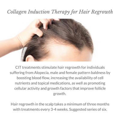 Collagen Induction Therapy for Hair Regrowth - Italic - 1080x1080