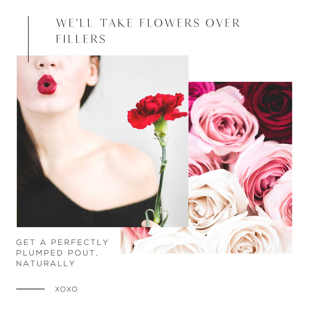 We'll Take Flowers Over Fillers - 1080x1080 Color