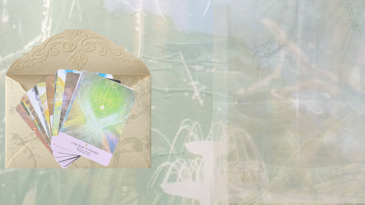 The Genesis of the Divine Reflection Oracle Deck