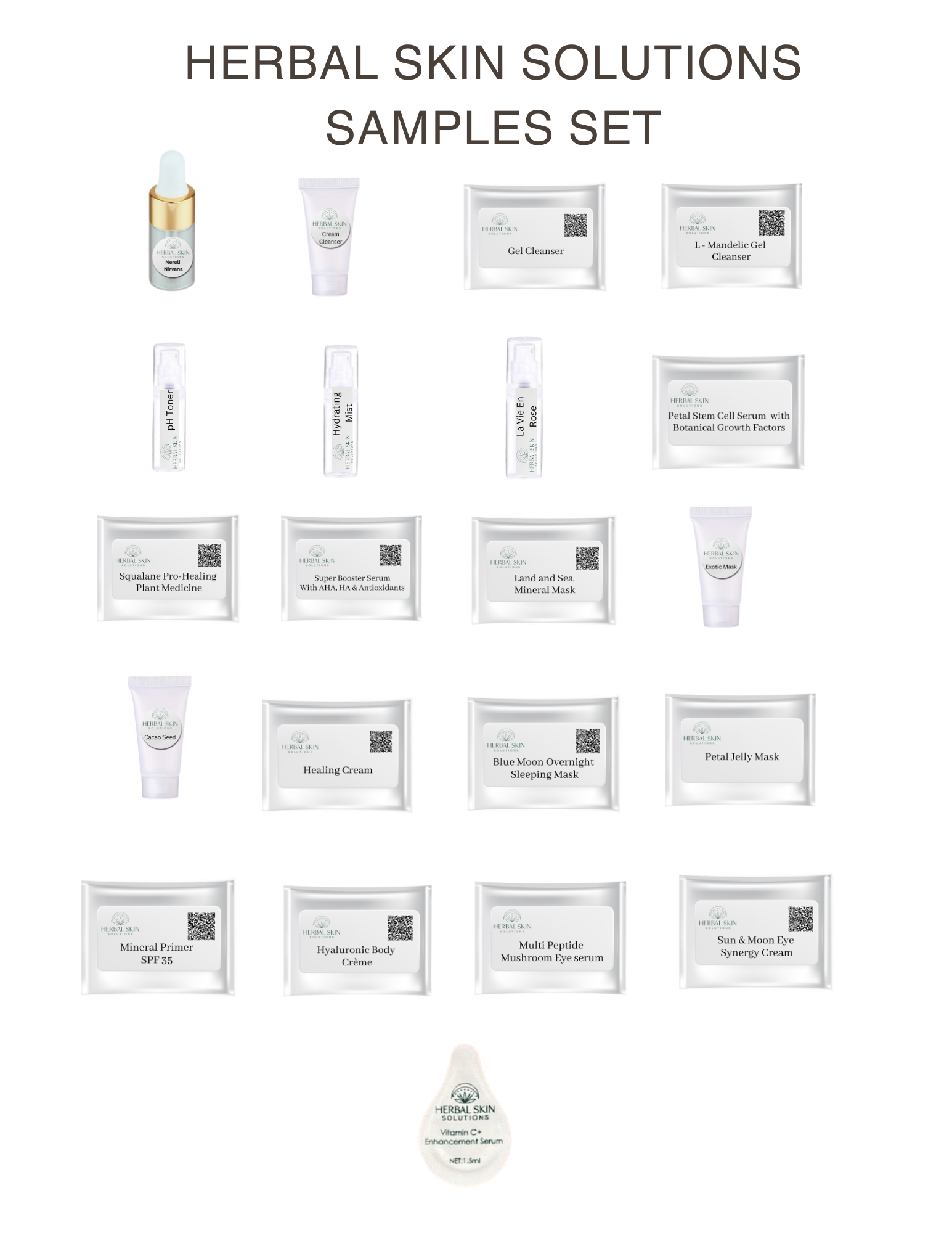 Herbal Skin Solutions Samples Set *