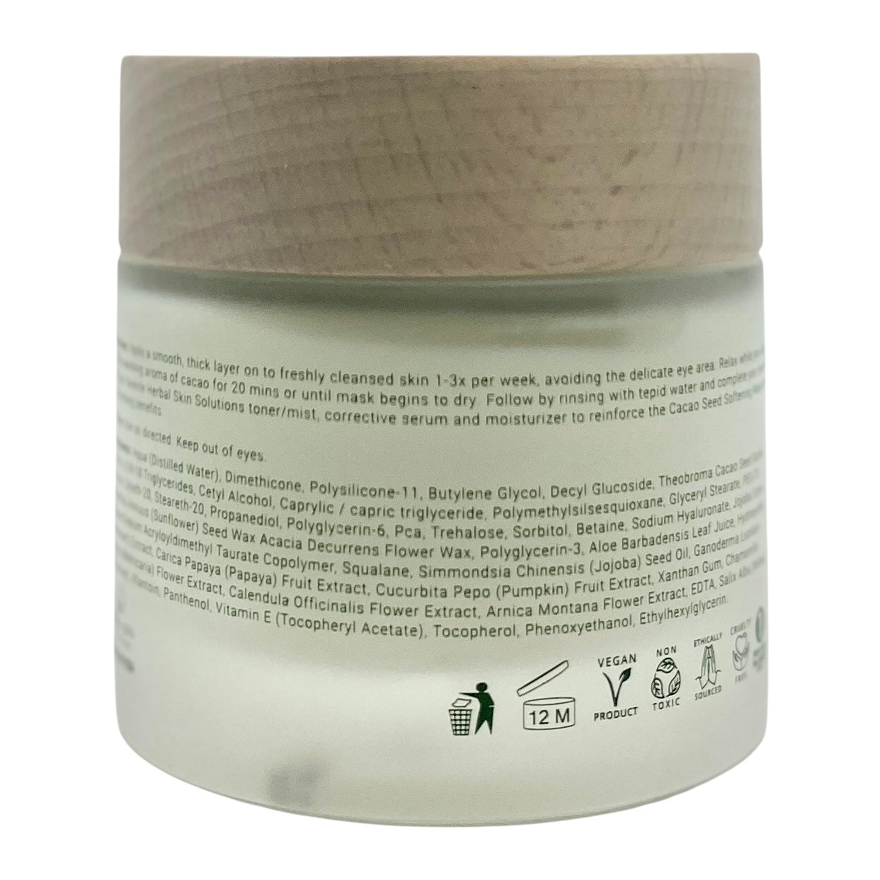 Cacao Seed Softening Enzyme Mask*