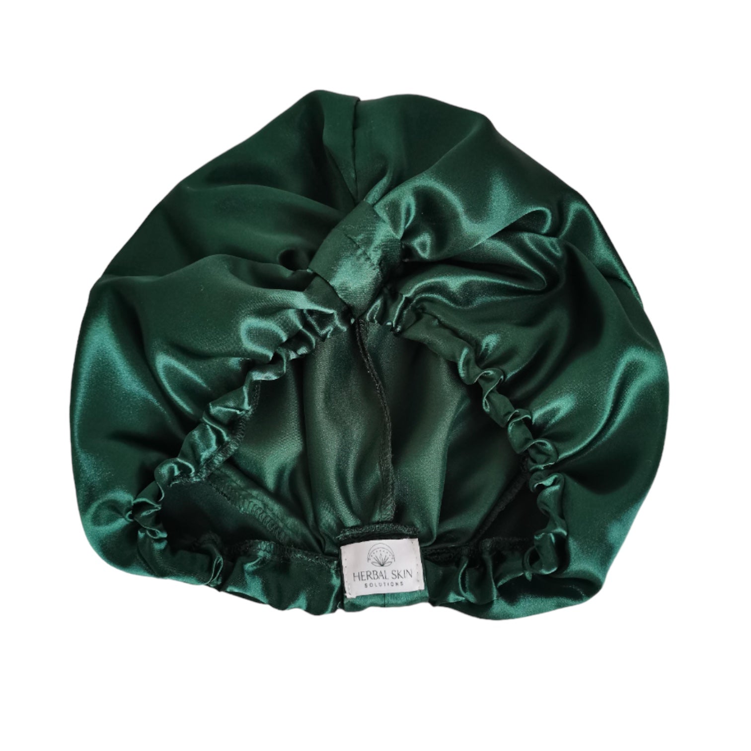 Satin Emerald Hair Turban