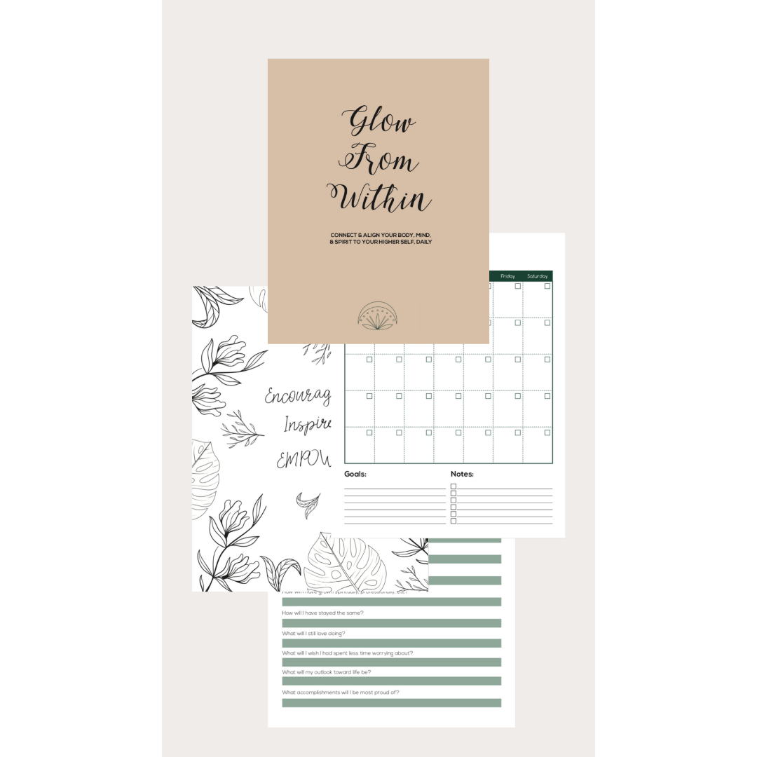 Glow From Within - Yearly Planner *